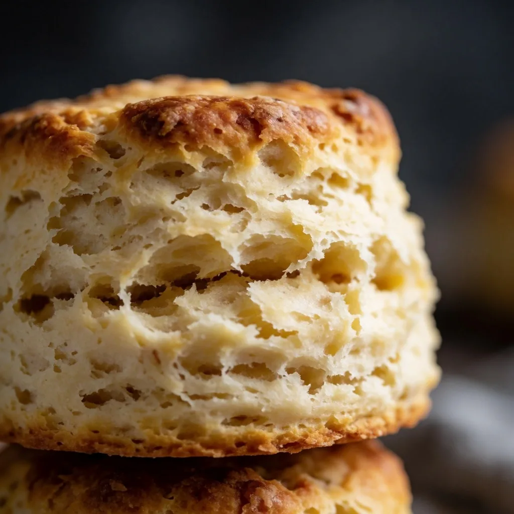 Freshly baked British scones with a golden crust and visible split